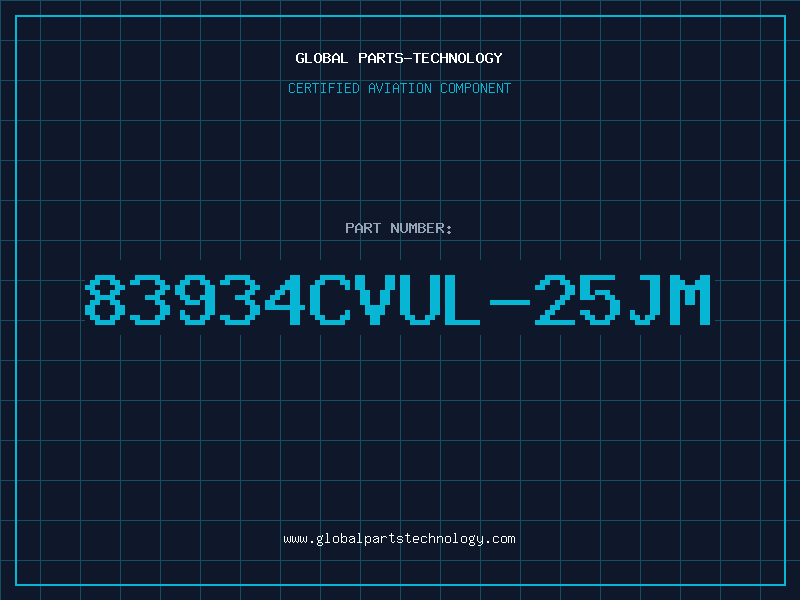 Aviation Part 83934CVUL-25JM