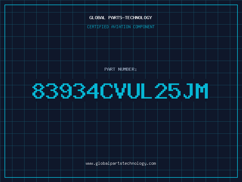 Aviation Part 83934CVUL25JM