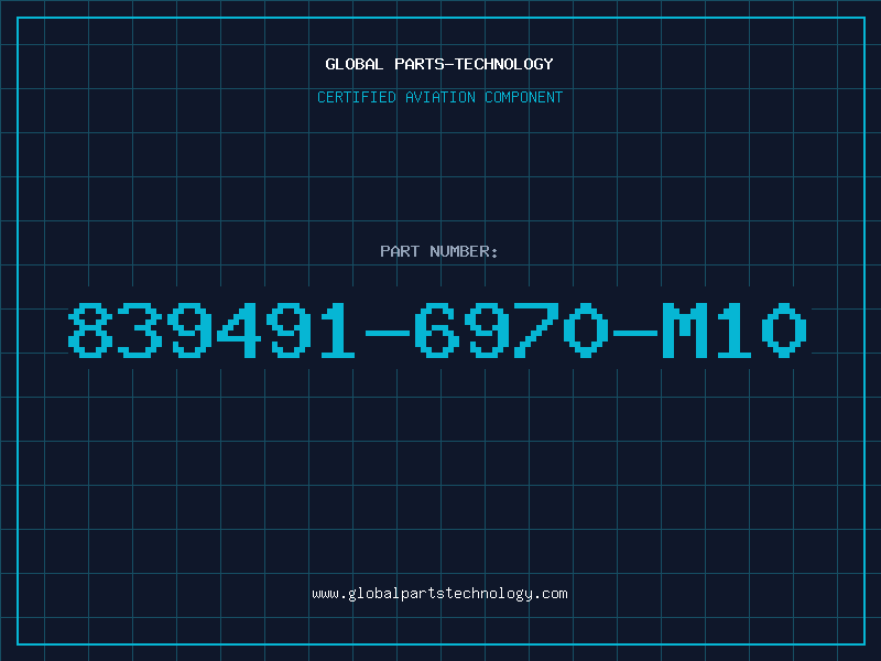 Aviation Part 839491-6970-M10