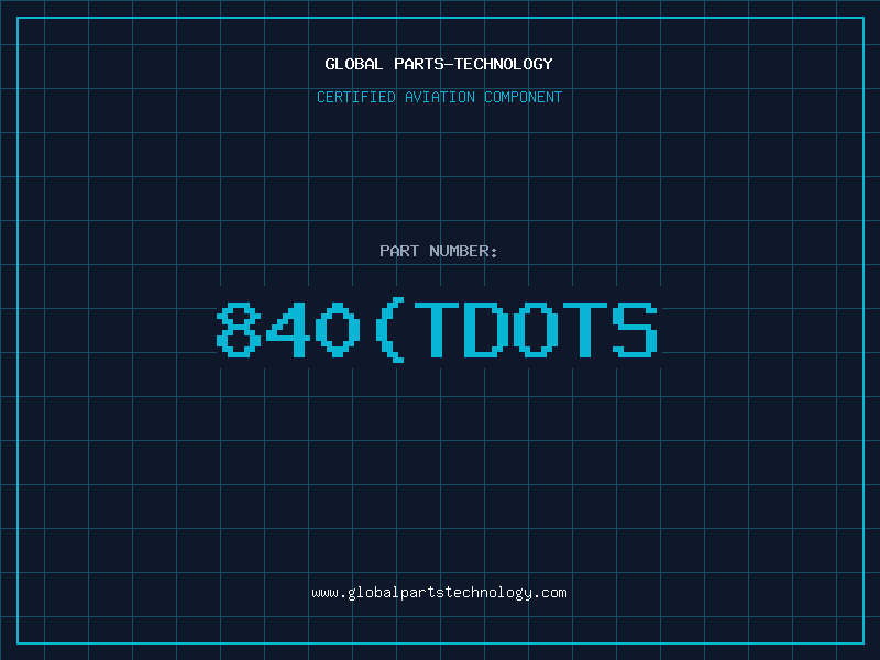 Aviation Part 840(TDOTS