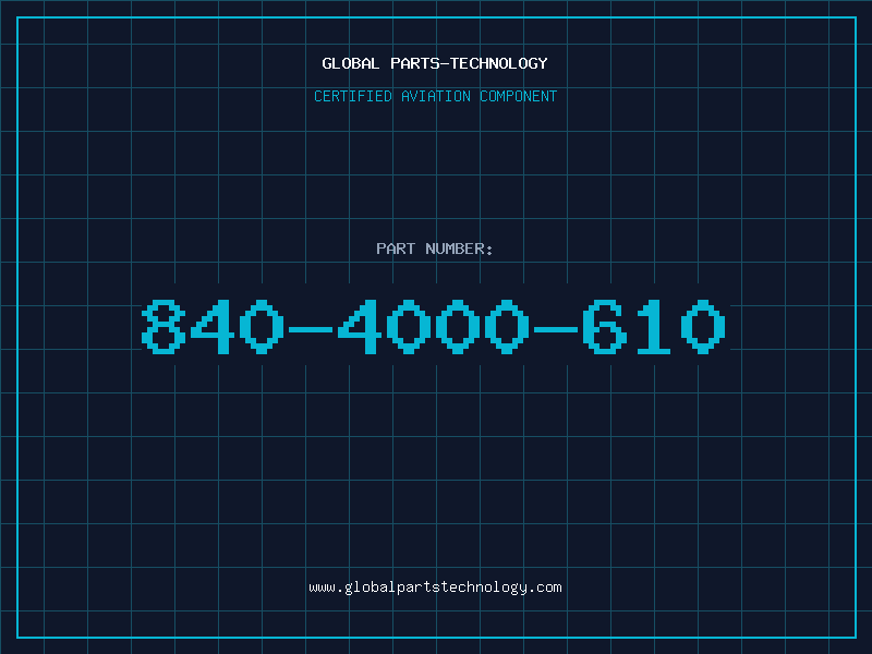 Aviation Part 840-4000-610