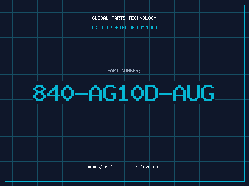 Aviation Part 840-AG10D-AUG