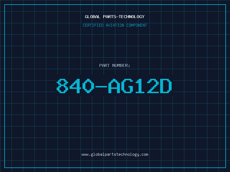 Aviation Part 840-AG12D