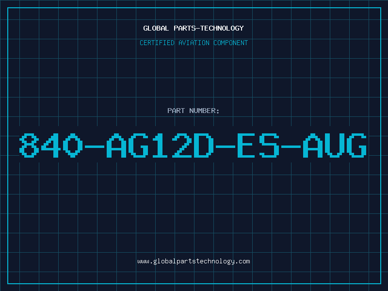 Aviation Part 840-AG12D-ES-AUG