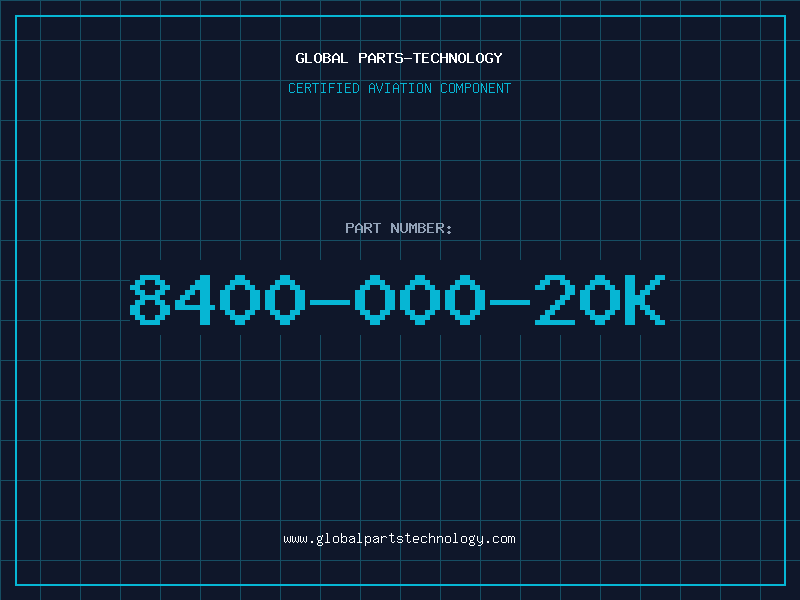 Aviation Part 8400-000-20K