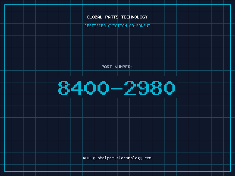 Aviation Part 8400-2980