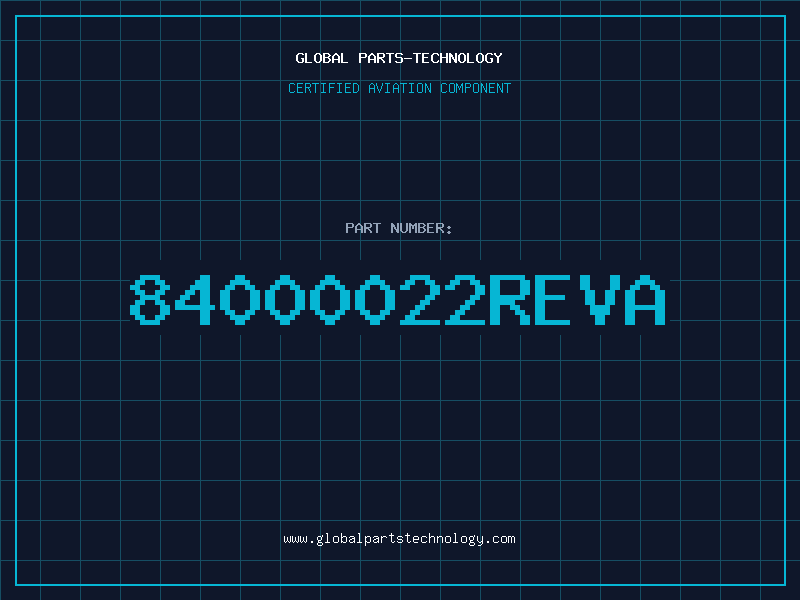 Aviation Part 84000022REVA