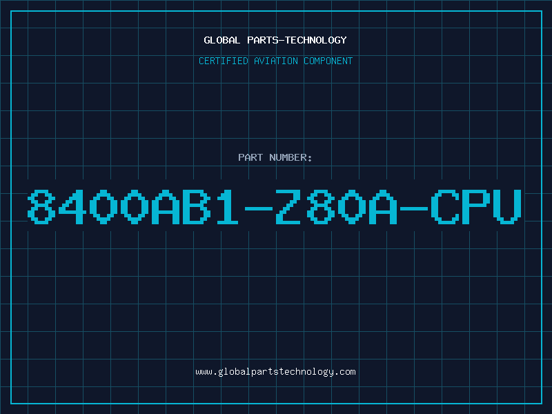 Aviation Part 8400AB1-Z80A-CPU