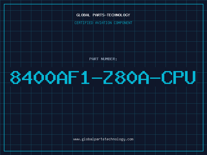 Aviation Part 8400AF1-Z80A-CPU