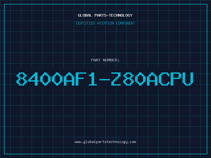 Aviation Part 8400AF1-Z80ACPU