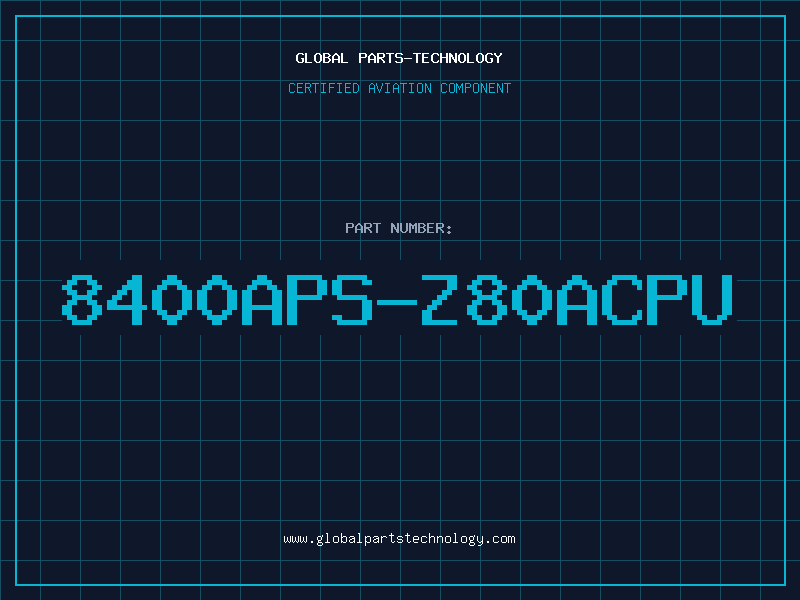 Aviation Part 8400APS/Z80ACPU