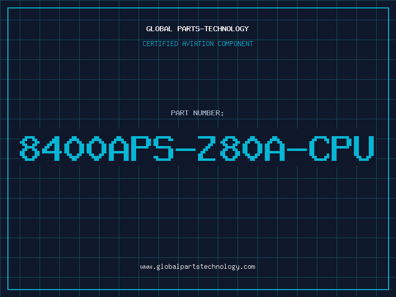 Aviation Part 8400APS-Z80A-CPU