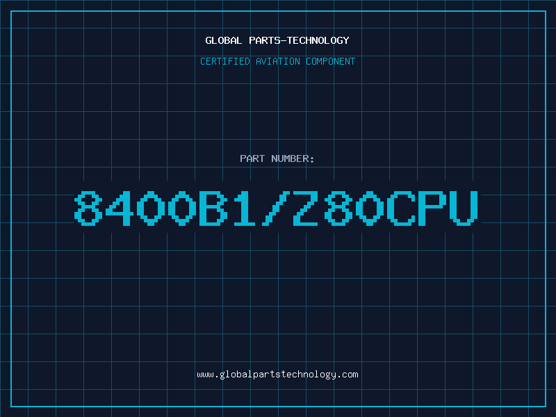 Aviation Part 8400B1/Z80CPU