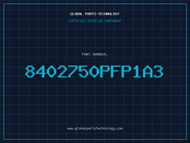 Aviation Part 8402750PFP1A3