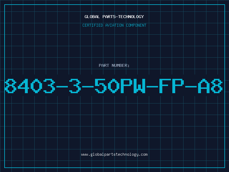 Aviation Part 8403-3-50PW-FP-A8