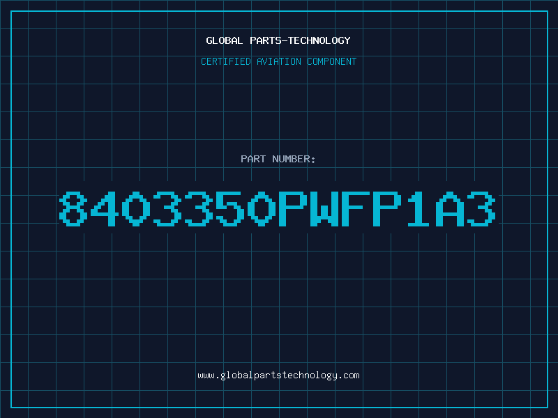 Aviation Part 8403350PWFP1A3