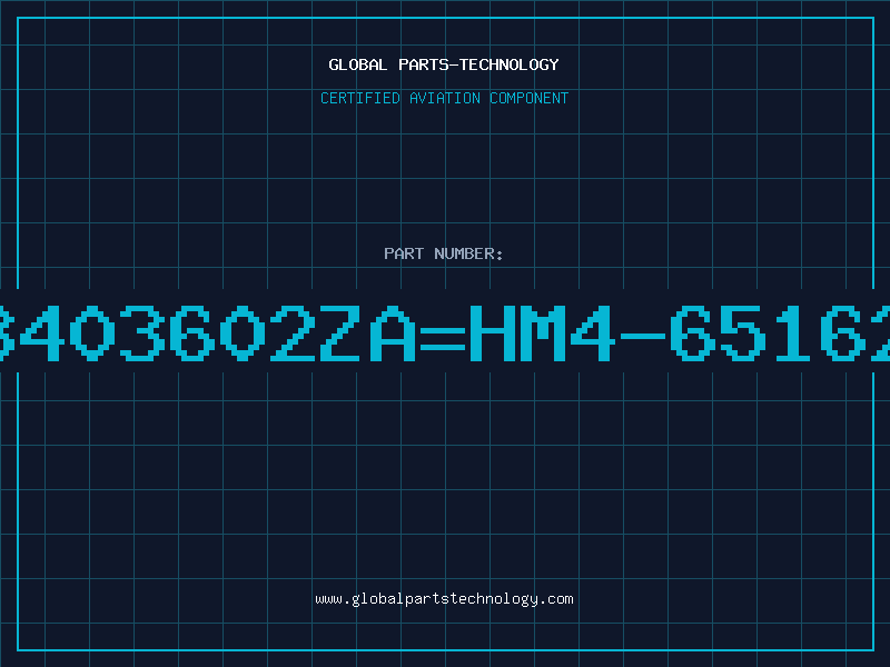 Aviation Part 8403602ZA=HM4-65162