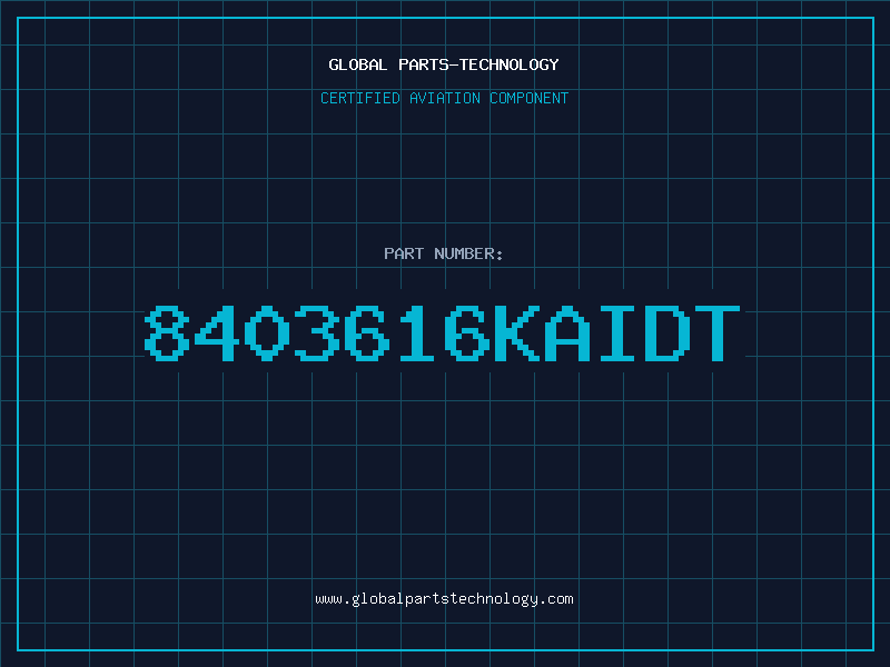 Aviation Part 8403616KAIDT