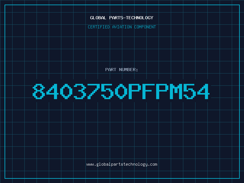 Aviation Part 8403750PFPM54