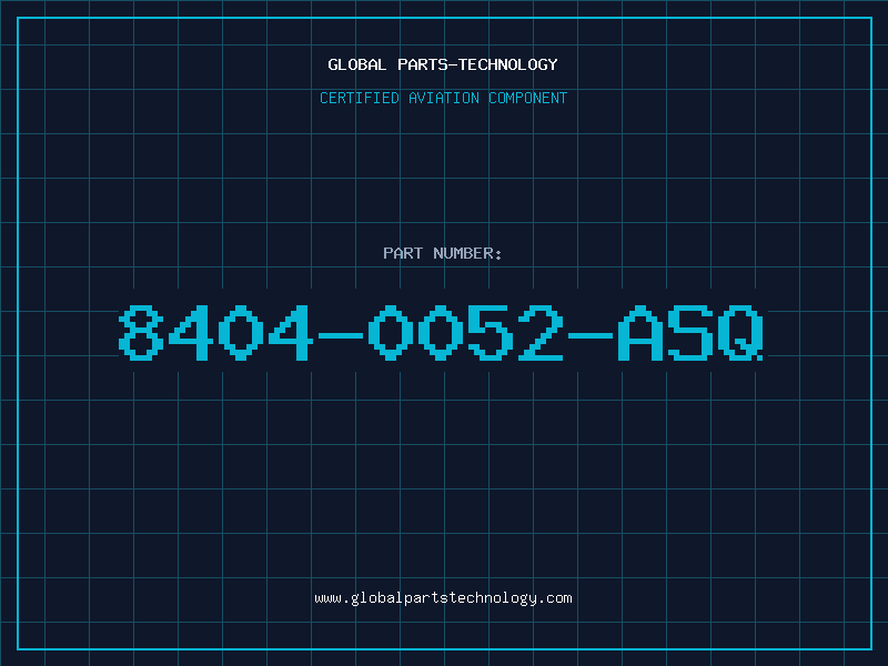 Aviation Part 8404-0052-ASQ