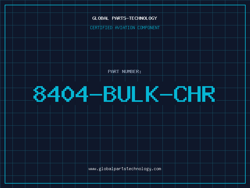 Aviation Part 8404-BULK-CHR
