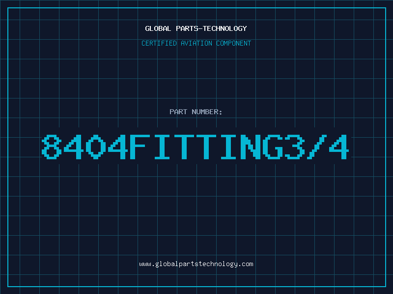 Aviation Part 8404FITTING3/4