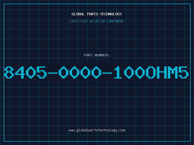 Aviation Part 8405-0000-100OHM5