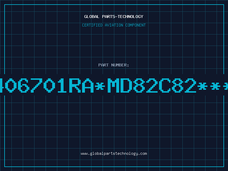 Aviation Part 8406701RA*MD82C82***8