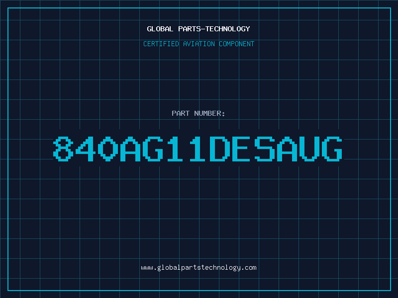 Aviation Part 840AG11DESAUG