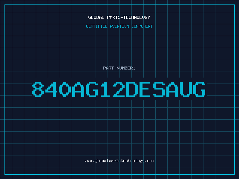 Aviation Part 840AG12DESAUG