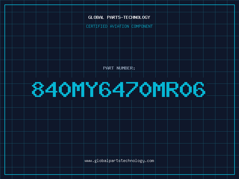 Aviation Part 840MY6470MR06