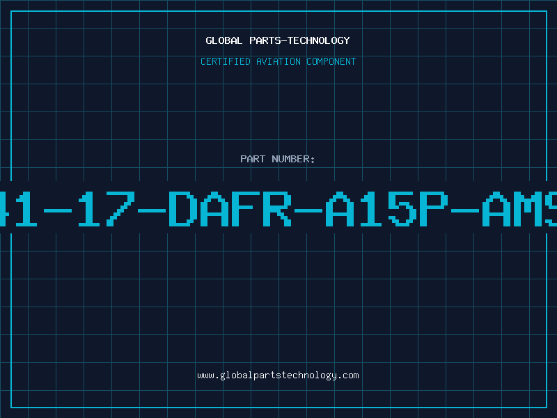 Aviation Part 841-17-DAFR-A15P-AMSP
