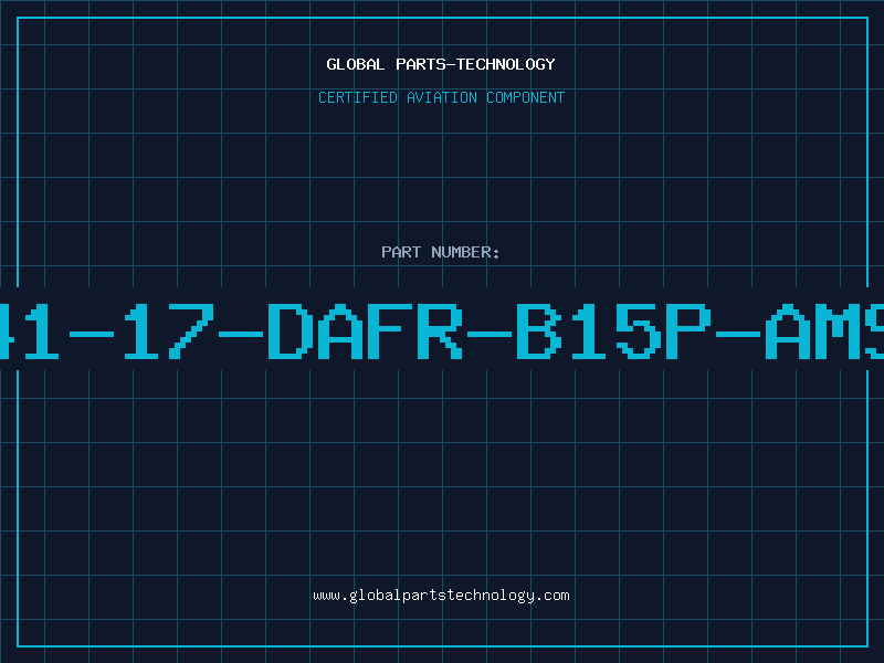 Aviation Part 841-17-DAFR-B15P-AMSP
