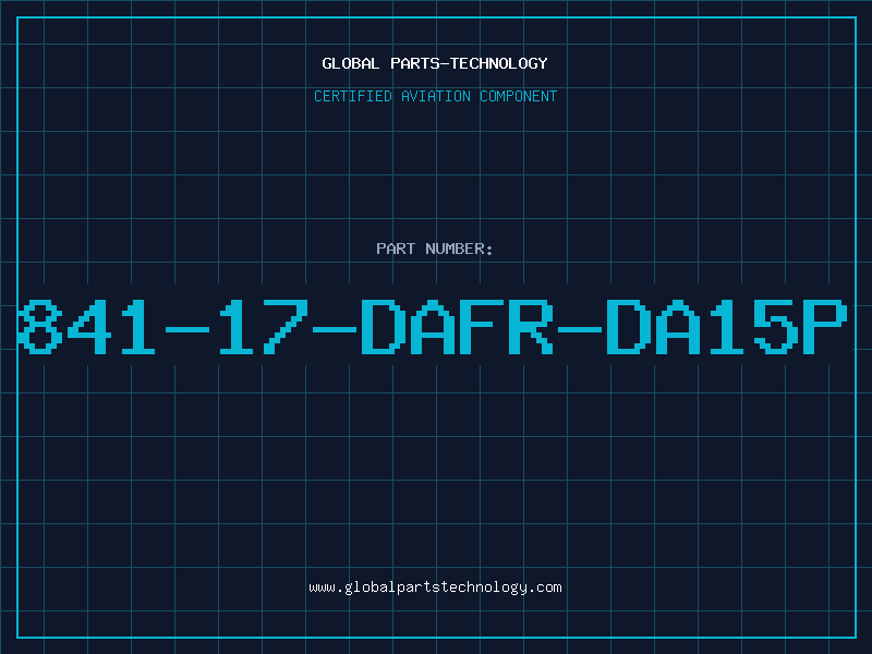 Aviation Part 841-17-DAFR-DA15P