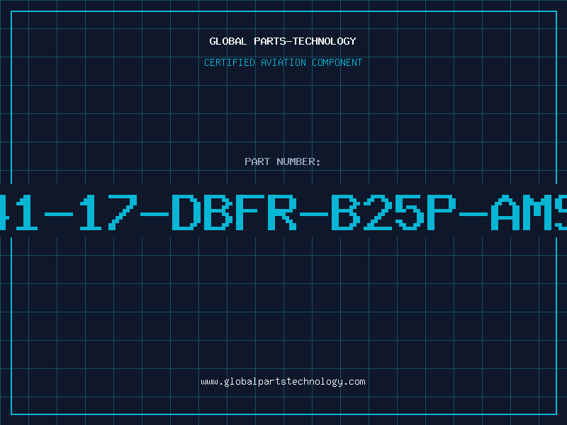 Aviation Part 841-17-DBFR-B25P-AMSP