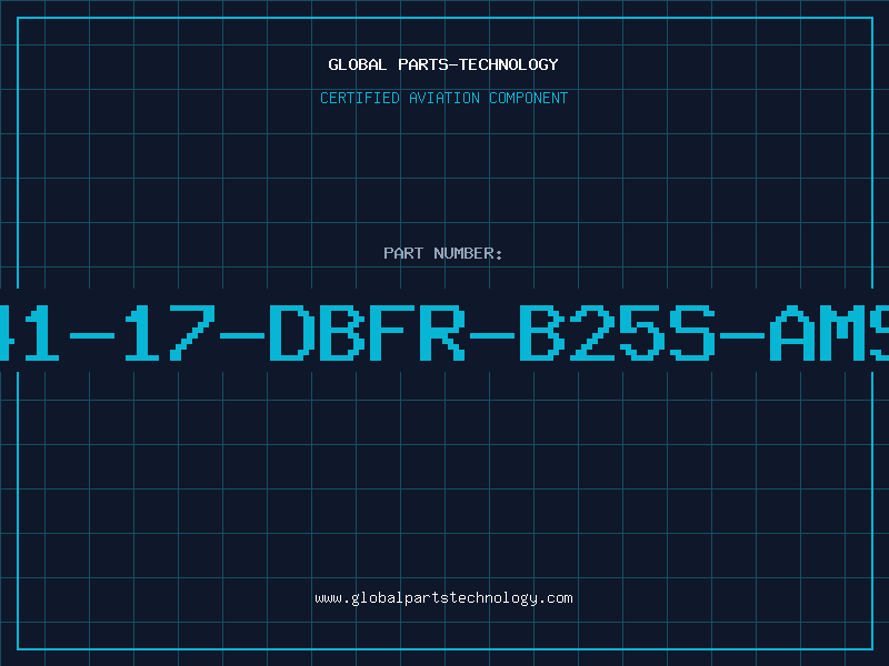 Aviation Part 841-17-DBFR-B25S-AMSP
