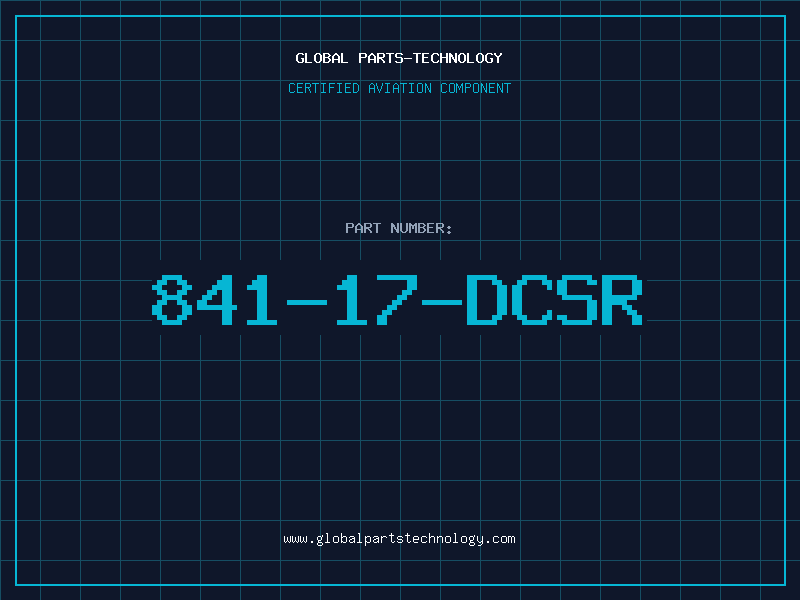 Aviation Part 841-17-DCSR