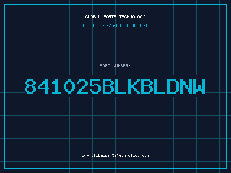 Aviation Part 841025BLKBLDNW