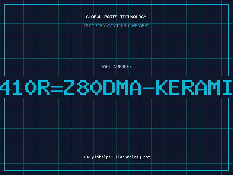 Aviation Part 8410RZ80DMA-KERAMIK