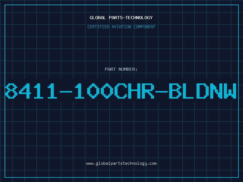 Aviation Part 8411-100CHR-BLDNW
