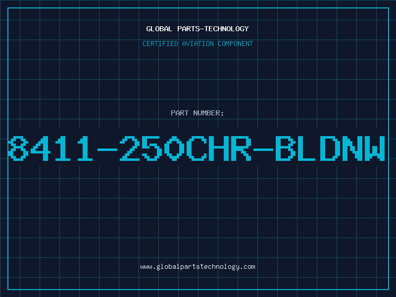 Aviation Part 8411-250CHR-BLDNW