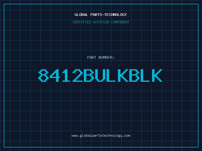 Aviation Part 8412BULKBLK