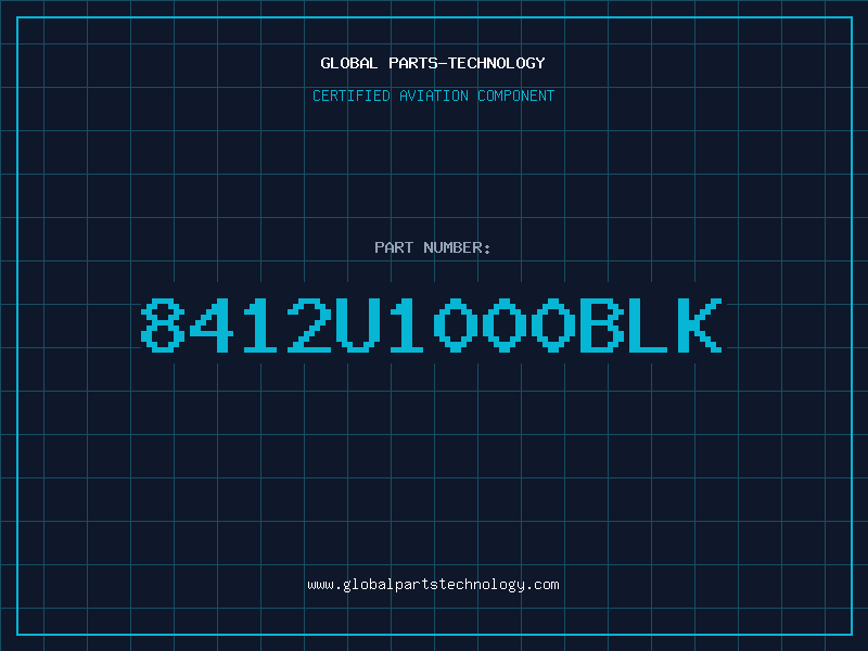 Aviation Part 8412U1000BLK