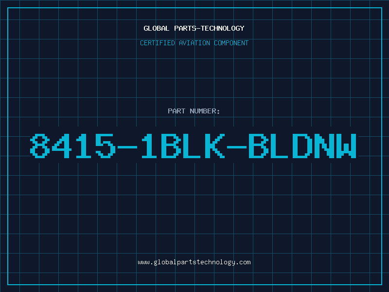 Aviation Part 8415-1BLK-BLDNW