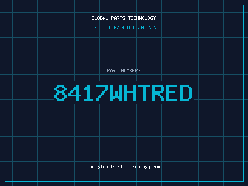 Aviation Part 8417WHTRED