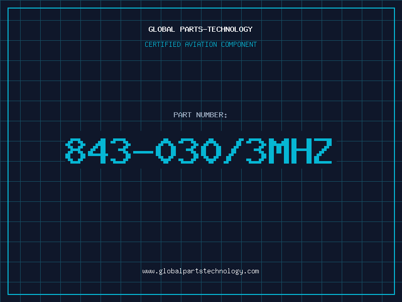 Aviation Part 843-030/3MHZ