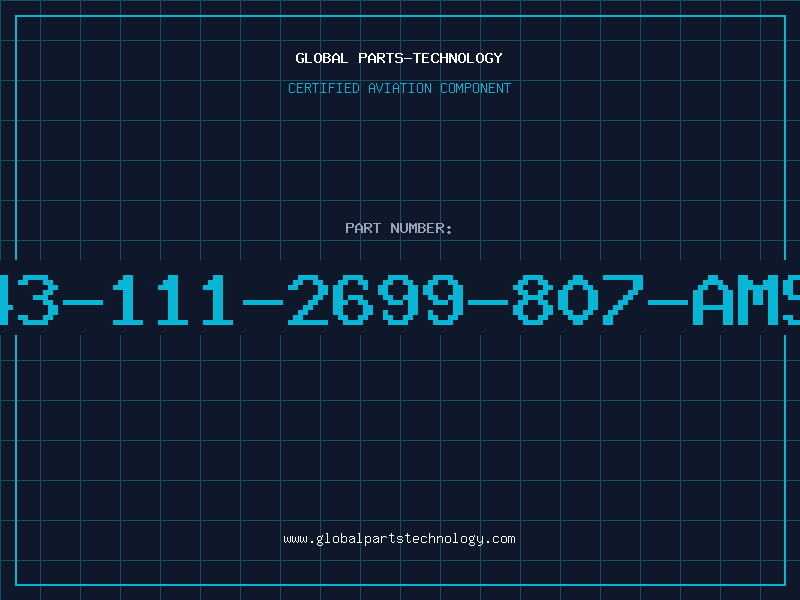 Aviation Part 843-111-2699-807-AMSP