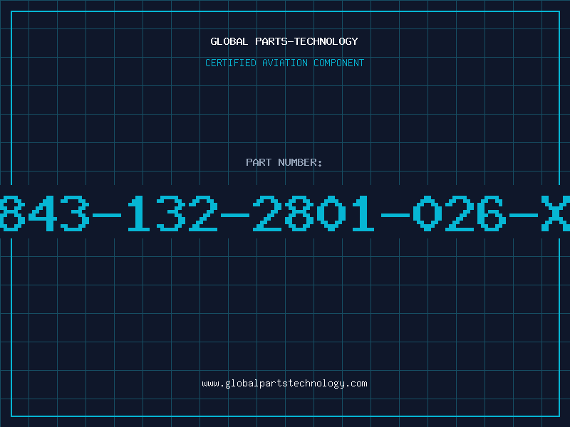 Aviation Part 843-132-2801-026-X