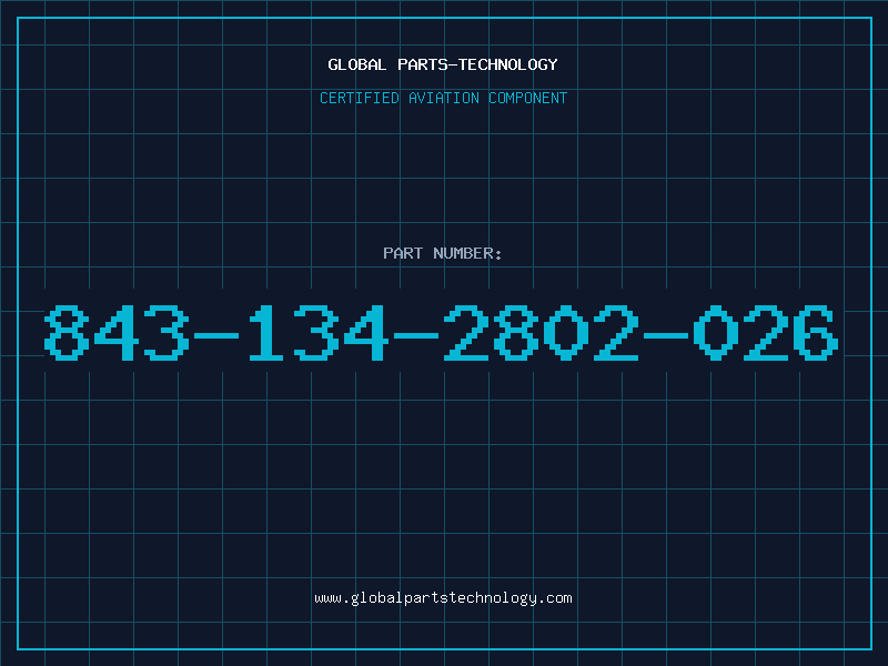 Aviation Part 843-134-2802-026