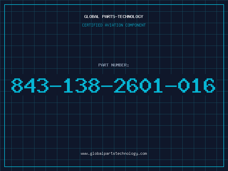 Aviation Part 843-138-2601-016